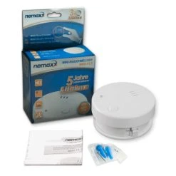 Rabatt 👏 2x Nemaxx Mini-FL2 Rauchmelder - Hochwertiger & Diskreter Mini Brandmelder Feuermelder Rauchwarnmelder Mit Lithium Batterie - Nach DIN EN 14604 + 2x Nemaxx Magnetbefestigung ⌛ -Nemaxx Verkäufe unnamed file 1046