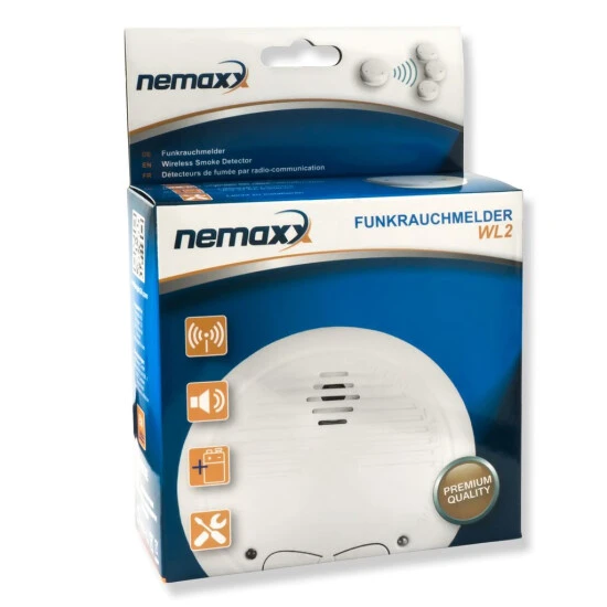 Schlussverkauf ⌛ 10x Nemaxx WL2 Funkrauchmelder Rauchmelder Brandmelder Set Funk Koppelbar Vernetzt - Nach EN 14604 + 10x Nemaxx NX1 Quickfix Magnetbefestigung 😉 10 Schlussverkauf ⌛ 10x Nemaxx WL2 Funkrauchmelder Rauchmelder Brandmelder Set Funk Koppelbar Vernetzt - Nach EN 14604 + 10x Nemaxx NX1 Quickfix Magnetbefestigung 😉 – Bild 10