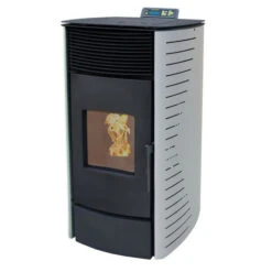 Bestes Angebot ✔️ Nemaxx P12 Pelletofen Pelletkamin Pelletkaminofen 12 KW Kaminofen Heizofen Pellet Ofen Kamin Pelletheizung Heizung - Weiß - WiFi-Ready 😀