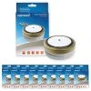 Großhandel ⭐ 9x Nemaxx M1-Mini Rauchmelder - Sensibler, Photoelektrischer Rauchwarnmelder Mit Lithiumbatterie Typ DC3V Nach DIN EN14604 & VdS - Gold ❤️