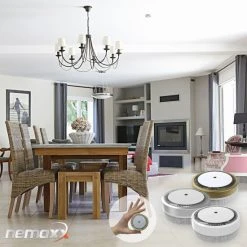 Neu 🧨 10x Nemaxx M1-Mini Rauchmelder - Sensibler, Photoelektrischer Rauchwarnmelder Mit Lithiumbatterie Typ DC3V Nach DIN EN14604 & VdS - Silber ✔️ -Nemaxx Verkäufe unnamed file 1391