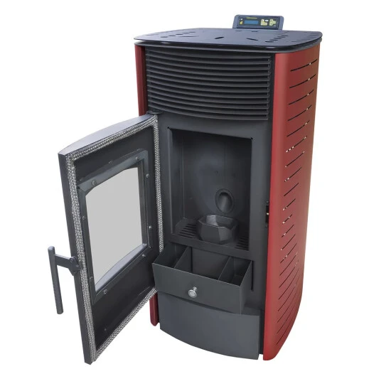 Schlussverkauf ⌛ Nemaxx P12 Pelletofen Pelletkamin Pelletkaminofen 12 KW Kaminofen Heizofen Pellet Ofen Kamin Pelletheizung Heizung - Rot - WiFi-Ready 🔔 7 Schlussverkauf ⌛ Nemaxx P12 Pelletofen Pelletkamin Pelletkaminofen 12 KW Kaminofen Heizofen Pellet Ofen Kamin Pelletheizung Heizung - Rot - WiFi-Ready 🔔 – Bild 7