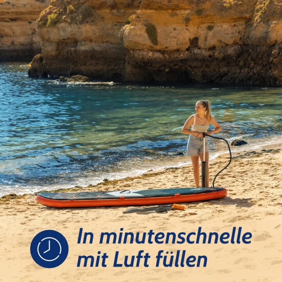 Billig 😍 NEMAXX PB366II Stand Up Paddle Board (SUP), Aufblasbar & Leicht Zu Transportieren - Inkl. Tasche, Paddel, Finne, Luftpumpe, Repair Kit 😍 3 Billig 😍 NEMAXX PB366II Stand Up Paddle Board (SUP), Aufblasbar & Leicht Zu Transportieren - Inkl. Tasche, Paddel, Finne, Luftpumpe, Repair Kit 😍 – Bild 3