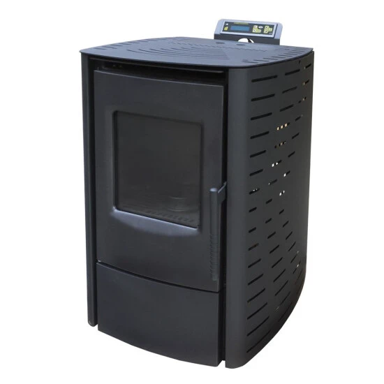 Auslauf 🛒 Nemaxx P6 Pelletofen Pelletkamin Pelletkaminofen 6 KW Kaminofen Heizofen Pellet Ofen Kamin Pelletheizung Heizung - Schwarz - WiFi-Ready 🛒 3 Auslauf 🛒 Nemaxx P6 Pelletofen Pelletkamin Pelletkaminofen 6 KW Kaminofen Heizofen Pellet Ofen Kamin Pelletheizung Heizung - Schwarz - WiFi-Ready 🛒 – Bild 3