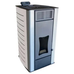 Angebote ⌛ Nemaxx PW18-WT Pelletofen Wasserführend 18 KW Pelletkaminofen Pelletheizung - Stahl Weiß - Für Bis Zu 300m³ - 90,8% Wirkungsgrad - A+ ✔️