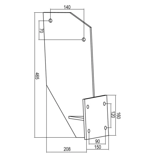 Auslauf ✔️ Dachsparrenhalterung In Weiß (4stk Schraubenset) Für Nemaxx VKM Markisen 🥰 5 Auslauf ✔️ Dachsparrenhalterung In Weiß (4stk Schraubenset) Für Nemaxx VKM Markisen 🥰 – Bild 5