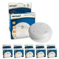 Rabatt ⭐ 5x Nemaxx WL2 Funkrauchmelder - Hochwertiger Rauchmelder Brandmelder Set Funk Koppelbar Vernetzt - Nach DIN EN 14604 🧨 -Nemaxx Verkäufe unnamed file 474