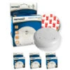 Auslauf 🌟 3x Nemaxx WL2 Funkrauchmelder Rauchmelder Brandmelder Set Funk Koppelbar Vernetzt - Nach EN 14604 + 3x Nemaxx NX1 Quickfix Magnetbefestigung ❤️