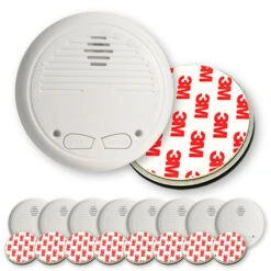 Auslauf ⭐ 8x Nemaxx WL2 Funkrauchmelder Rauchmelder Brandmelder Set Funk Koppelbar Vernetzt - Nach EN 14604 + 8x Nemaxx NX1 Quickfix Magnetbefestigung ✔️ -Nemaxx Verkäufe unnamed file 574