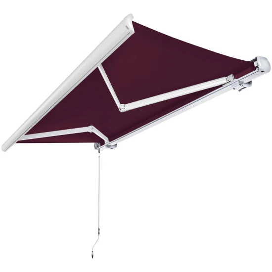 Bestpreis ❤️ NEMAXX Kassettenmarkise Elektrisch Vollkassettenmarkise Mit LED, Markise Weinrot, Kassette Weiß, Funk Fernbedienung, Wasserdicht, 300x250 Cm (3x2,5m) ❤️ 3 Bestpreis ❤️ NEMAXX Kassettenmarkise Elektrisch Vollkassettenmarkise Mit LED, Markise Weinrot, Kassette Weiß, Funk Fernbedienung, Wasserdicht, 300x250 Cm (3x2,5m) ❤️ – Bild 3