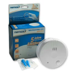 Budget 🎁 2x Nemaxx Mini-FL2 Rauchmelder - Hochwertiger & Diskreter Mini Brandmelder Feuermelder Rauchwarnmelder Mit Lithium Batterie - Nach DIN EN 14604 ⭐ -Nemaxx Verkäufe unnamed file 710