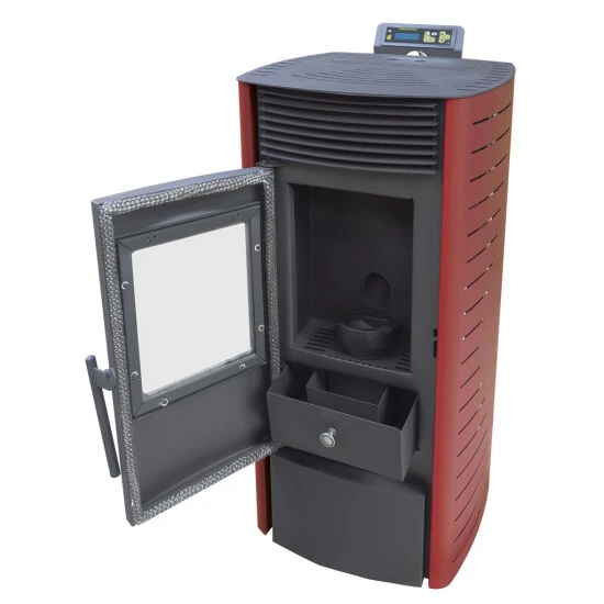 Billig ⭐ Nemaxx P9 Pelletofen Pelletkamin Pelletkaminofen 9 KW Kaminofen Heizofen Pellet Ofen Kamin Pelletheizung Heizung Heizgerät Kaminheizung Pellets - Rot - WiFi-Ready 🔥 8 Billig ⭐ Nemaxx P9 Pelletofen Pelletkamin Pelletkaminofen 9 KW Kaminofen Heizofen Pellet Ofen Kamin Pelletheizung Heizung Heizgerät Kaminheizung Pellets - Rot - WiFi-Ready 🔥 – Bild 8