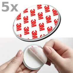 Bestes Angebot 🌟 5x Nemaxx NX1 Quickfix Magnet Für Rauchmelder / Funkrauchmelder / Rauchmelder - - Extra Stark 💯