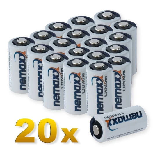 Bestpreis ⭐ Nemaxx 3V Photo Lithium Batterie CR123A Photobatterie Fotobatterie Mit 1700mAh Im 20er Pack (10x Blister) 🧨 5 Bestpreis ⭐ Nemaxx 3V Photo Lithium Batterie CR123A Photobatterie Fotobatterie Mit 1700mAh Im 20er Pack (10x Blister) 🧨 – Bild 5