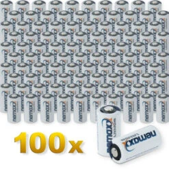 Budget ⭐ Nemaxx 3V Photo Lithium Batterie CR123A Photobatterie Fotobatterie Mit 1700mAh Im 100er Pack (50x Blister) 😍 -Nemaxx Verkäufe unnamed file 909