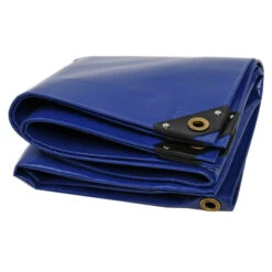 Blitzangebot ❤️ NEMAXX PLA45 Premium Abdeckplane 400x500 Cm Blau Mit Ösen, 650 G/m² PVC Wasserdicht&reißfest - Hochwertige Plane Universell Für LKW, Pool, Holz Gartenmöbel - Abdeckung, Schutzplane, Gewebeplane, 20m² 🥰
