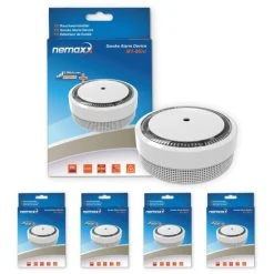Top 10 ⌛ 4x Nemaxx M1-Mini Rauchmelder - Sensibler, Photoelektrischer Rauchwarnmelder Mit Lithiumbatterie Typ DC3V Nach DIN EN14604 & VdS - Weiß 😀